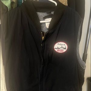 Blue extra large vest flame resistant